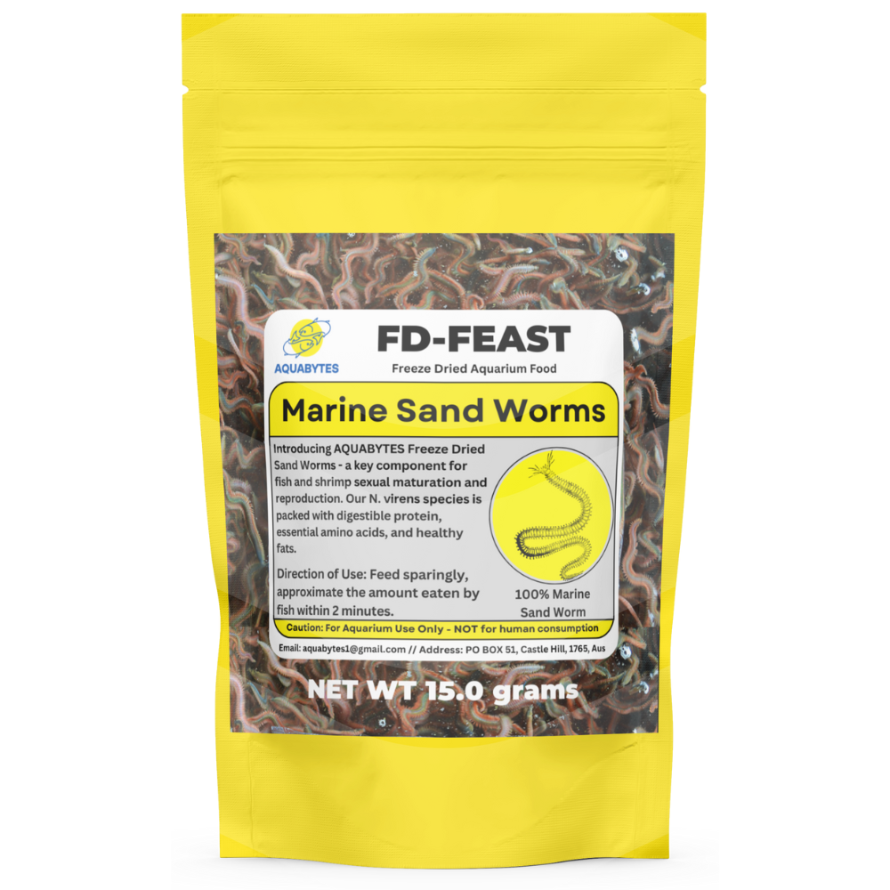 Shore - Freeze dried Sand Worms.