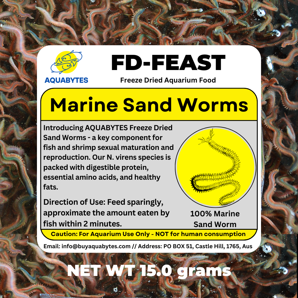 FD FEAST - Freeze Dried Sand Worms